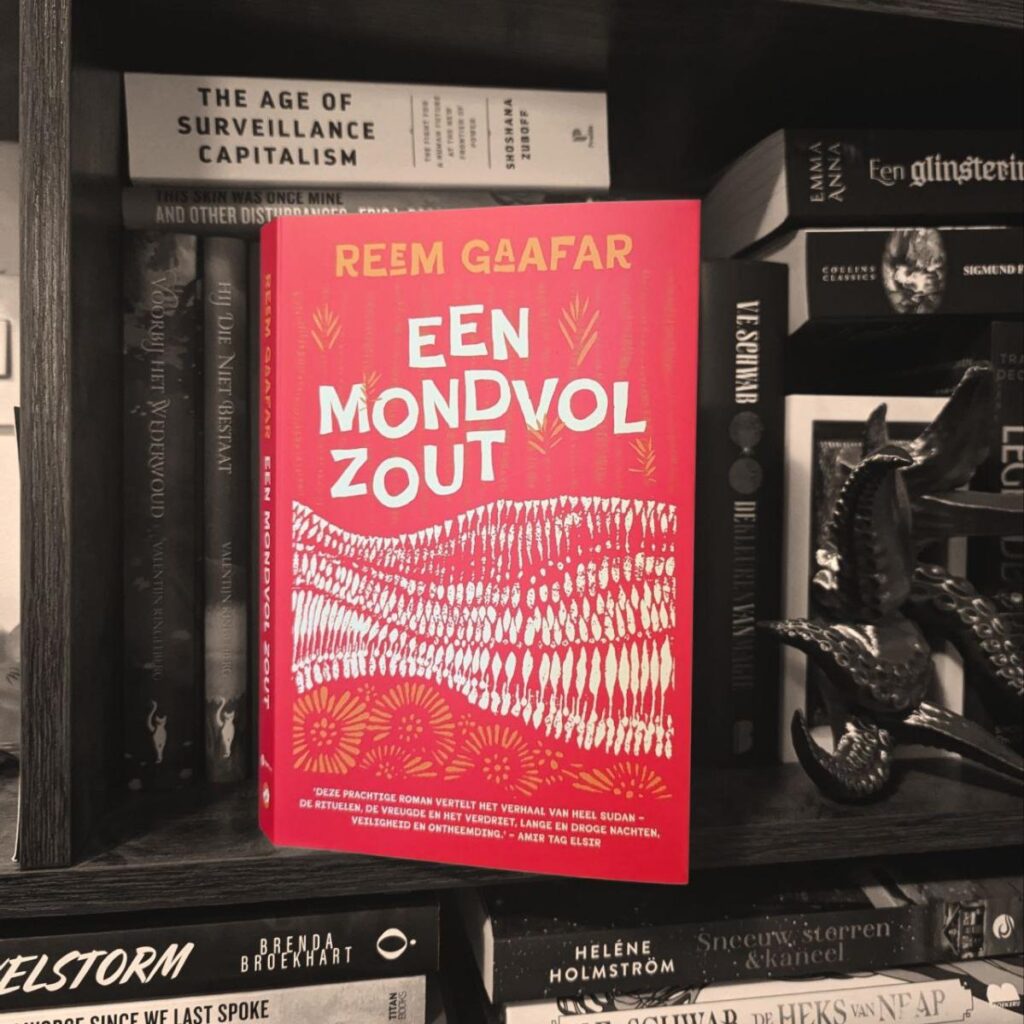 Een mondvol zout - Een impactvol Sudanees verhaal voorkant cover omslag kaft