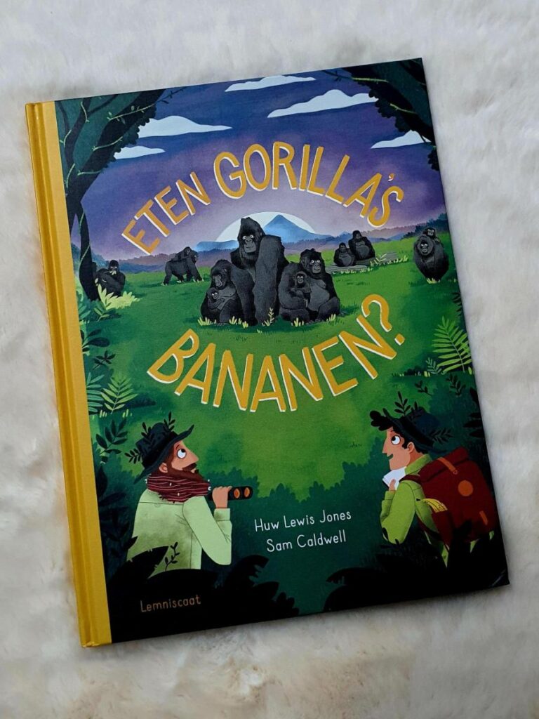Eten gorilla's bananen? voorkant cover omslag kaft