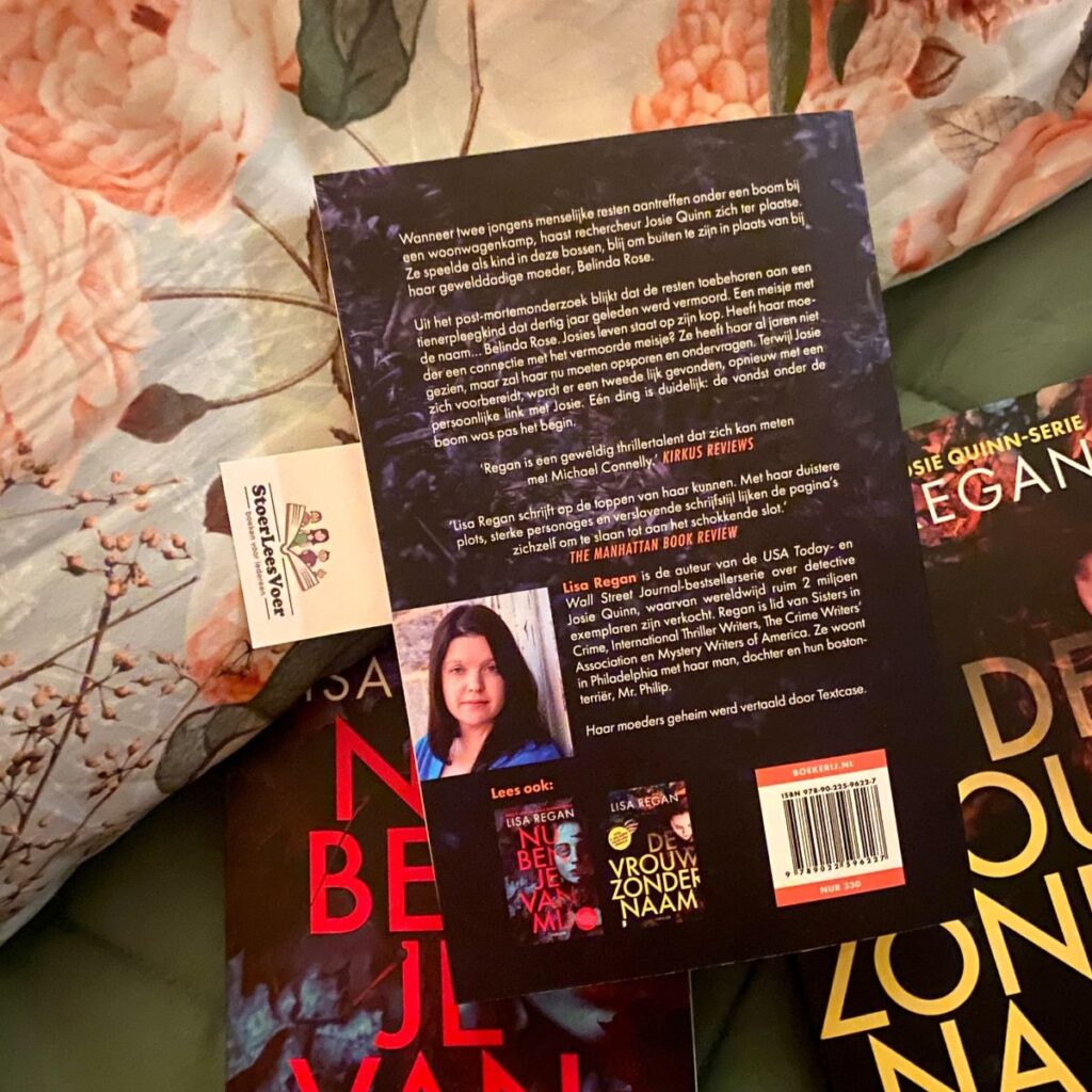 Haar moeders geheim Josie Quinn 3 achterkant achterflap synopsis samenvatting cover omslag kaft