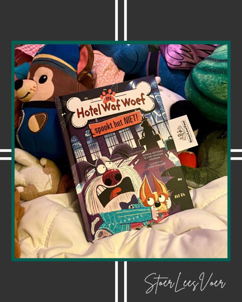 Hotel Waf Woef Spookt het niet! voorkant cover omslag kaft