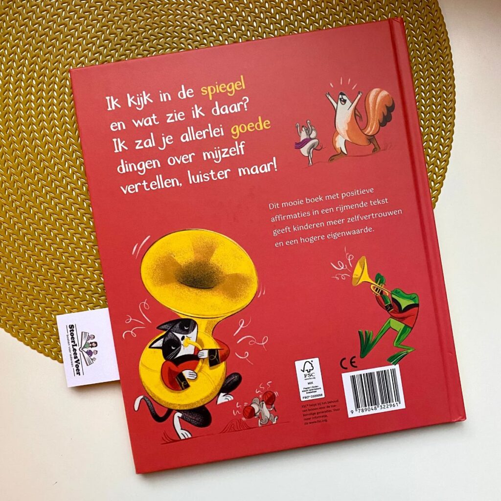 Ik ben uniek achterkant achterflap synopsis samenvatting cover omslag kaft spiegelboek