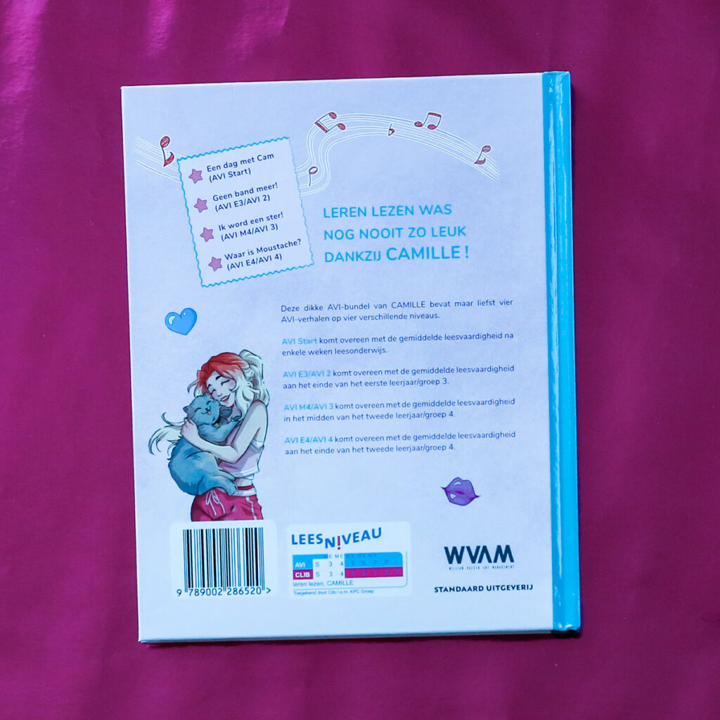 Ik leer lezen met Camille achterkant