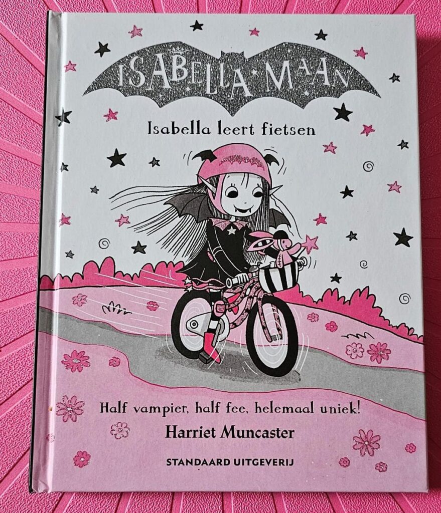 Isabella leert fietsen voorkant cover omslag kaft isabella maan