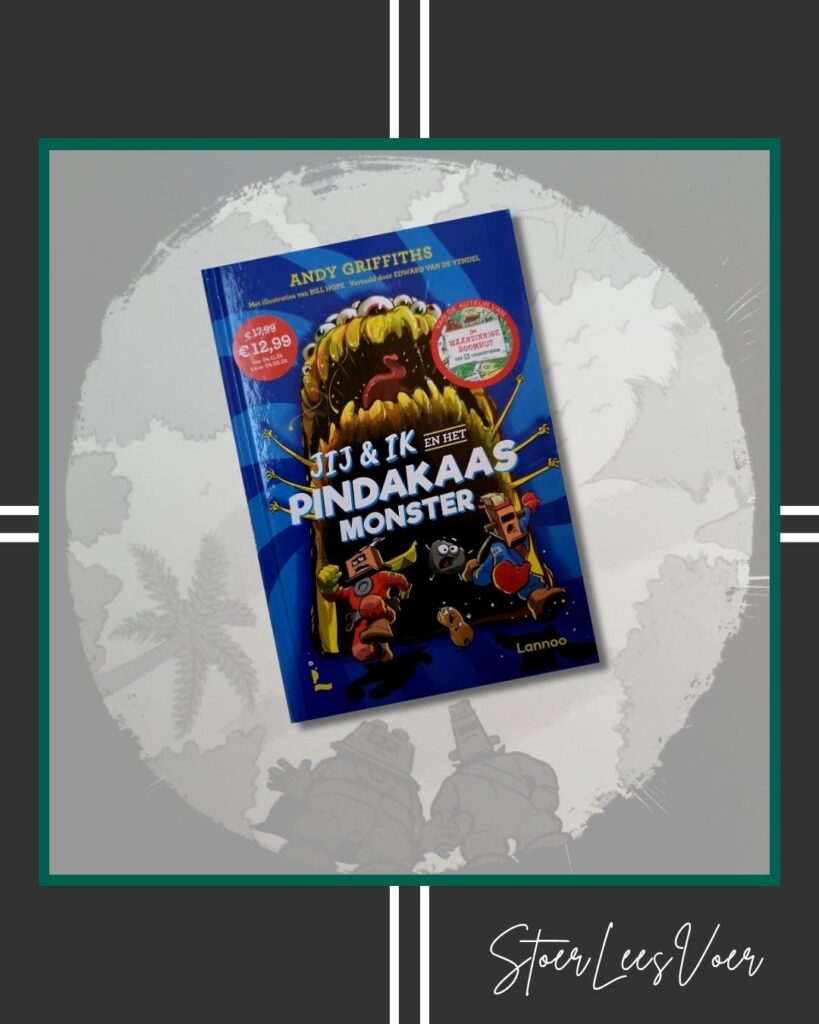 Jij & ik en het Pindakaasmonster voorkant cover omslag kaft adventures unlimited