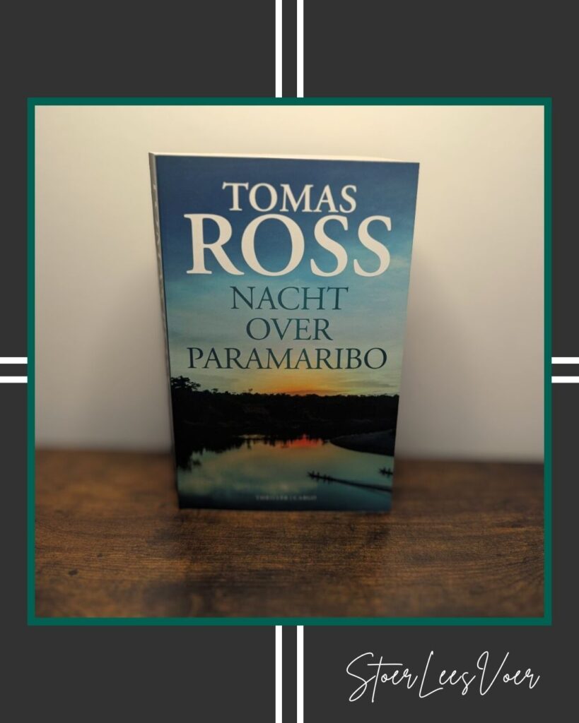 Nacht over Paramaribo - Een complexe, realistische thriller voorkant cover omslag kaft