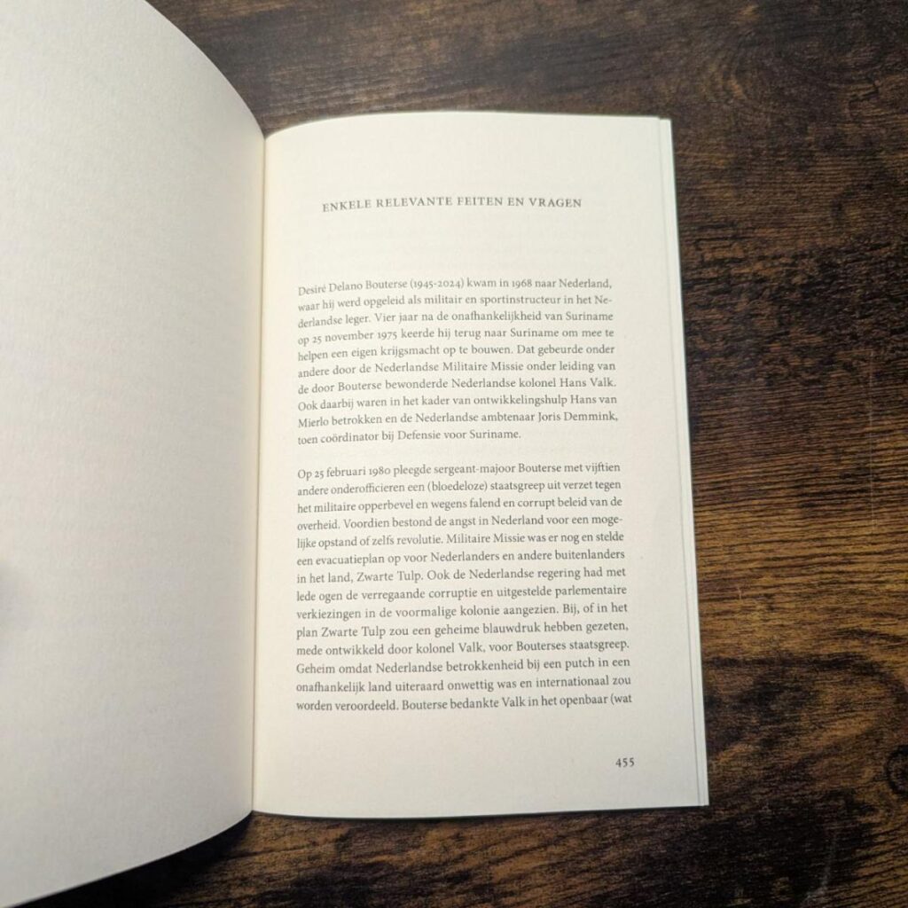 voorbereiding op het verhaal Nacht over Paramaribo