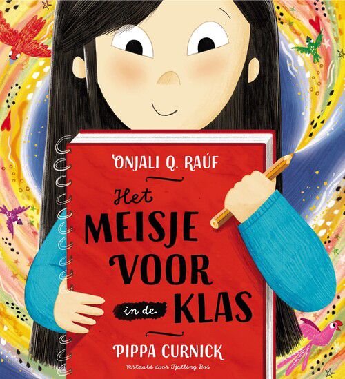 Het meisje voor in de klas voorkant cover omslag kaft