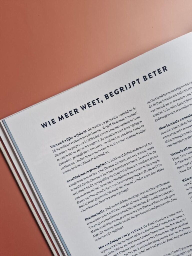 Wie meer weet, begrijpt beter.