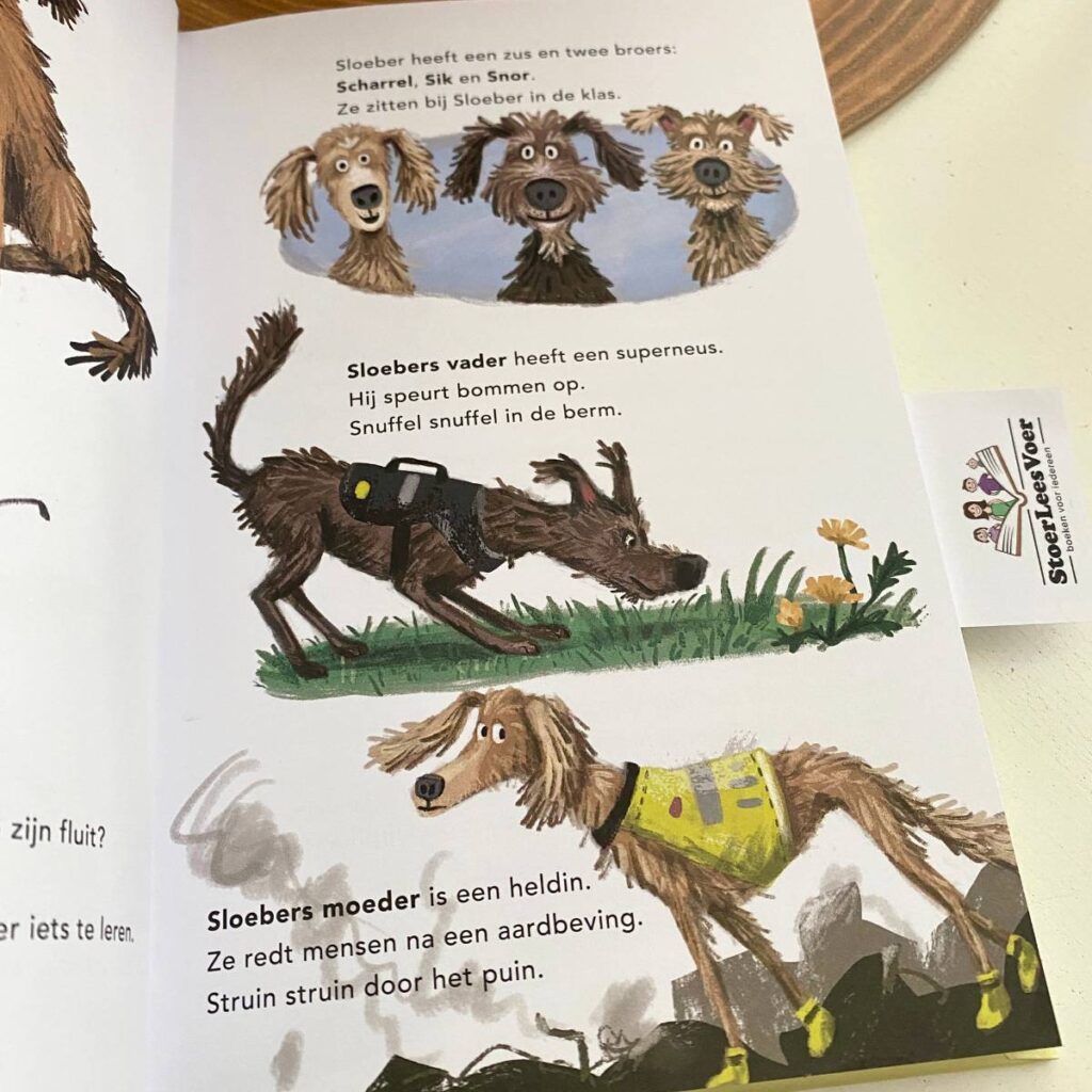 sloeber illustraties tekst