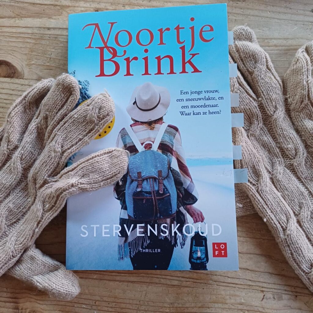 Boek 'Stervenskoud' van schrijfster Noortje Brink voorkant cover omslag kaft