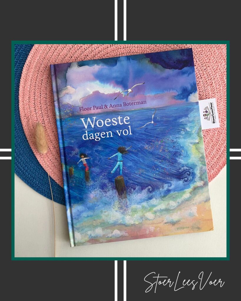 Woeste dagen vol voorkant cover omslag kaft prentenboek