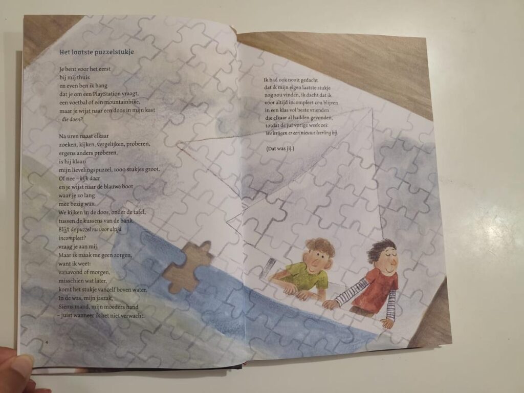 Eerste gedicht Ben je vergeten dat babygeitjes bestaan?