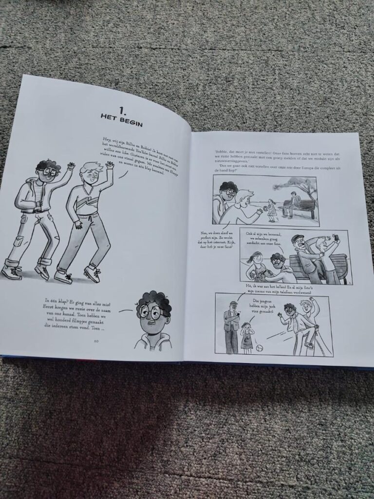 eerste bladzijde Billie en Bobbie willen nog meer likes