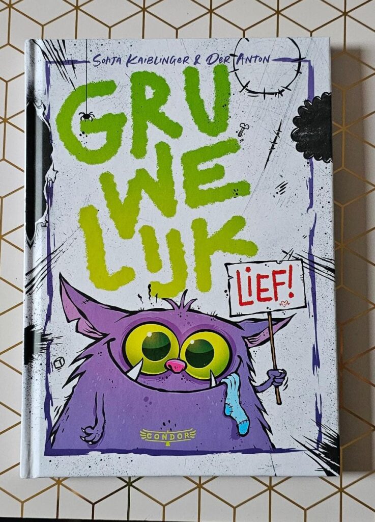 gruwelijk lief voorkant cover omslag kaft