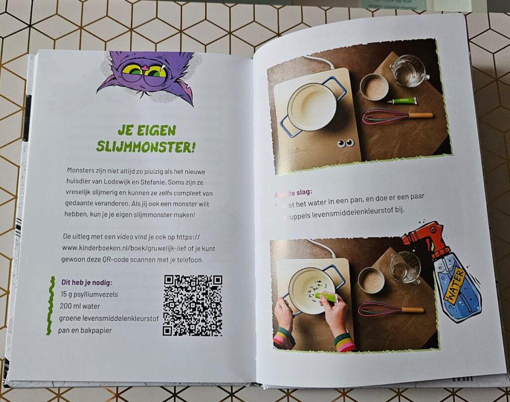 gruwelijk lief slijm maken