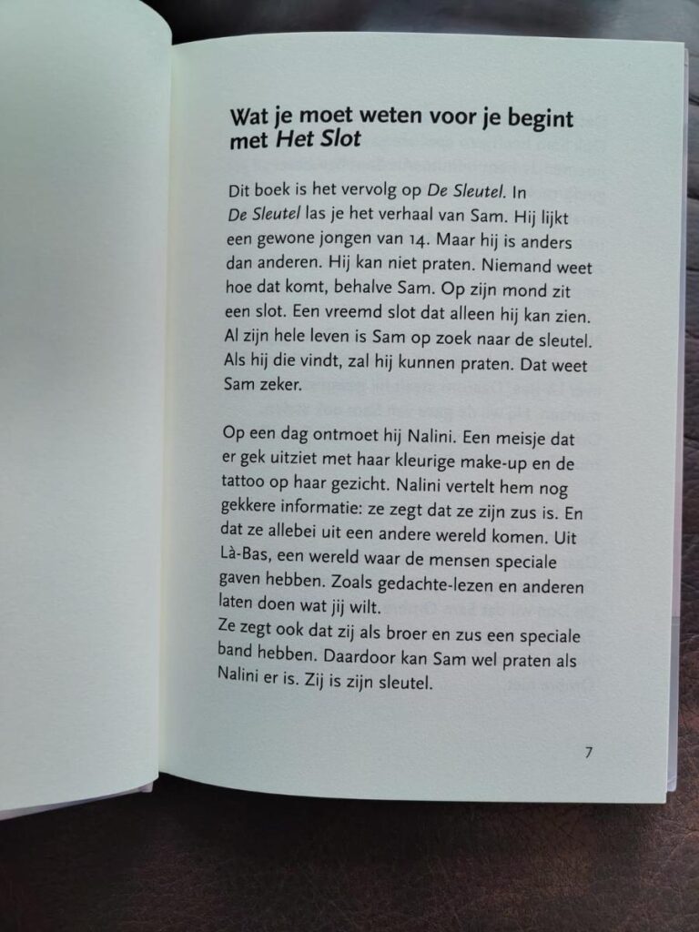 Introductie Het Slot