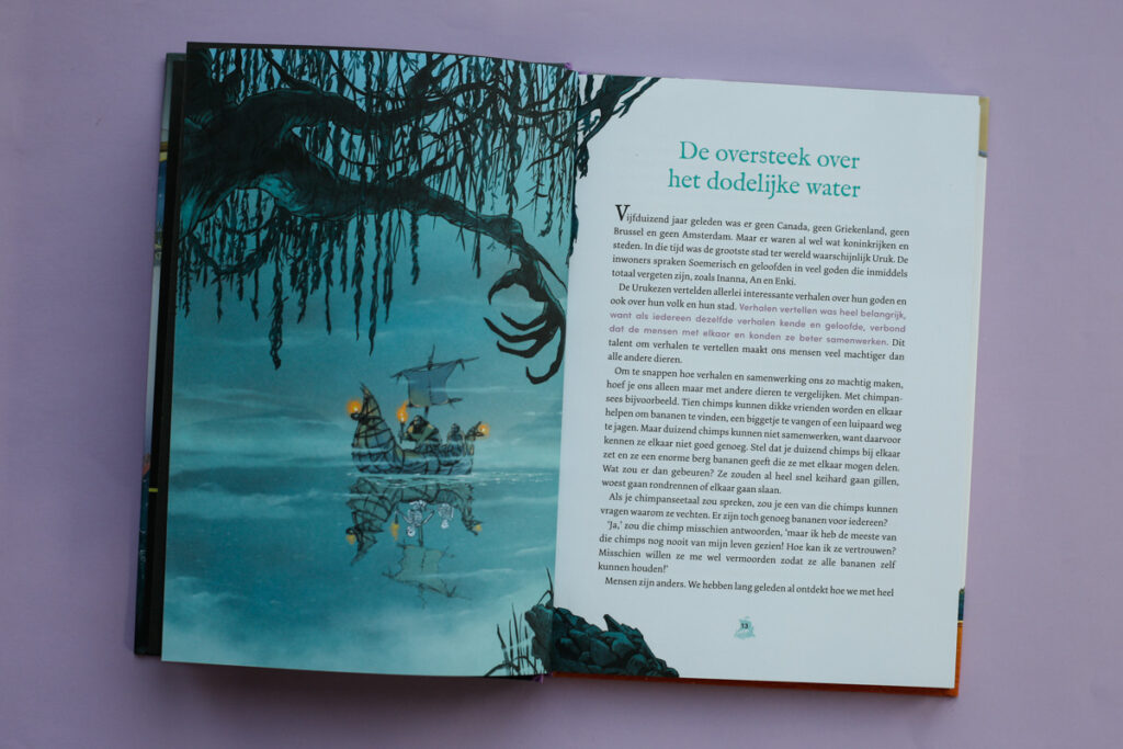 bladspiegel 2/3 De oversteek over het dodelijke water pagina 13