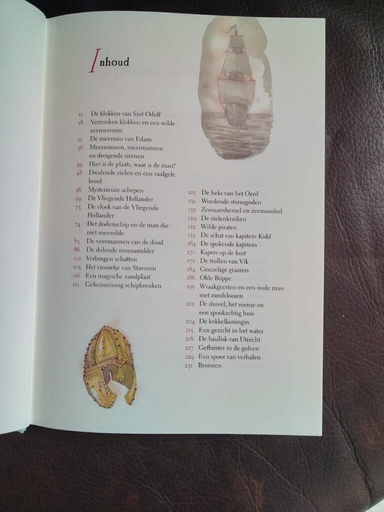 inhoudsopgave gefluister in de golven