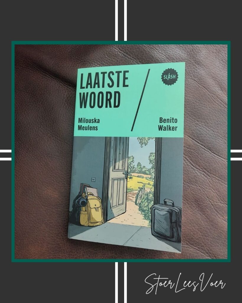 Kader Laatste woord slash voorkant cover omslag kaft