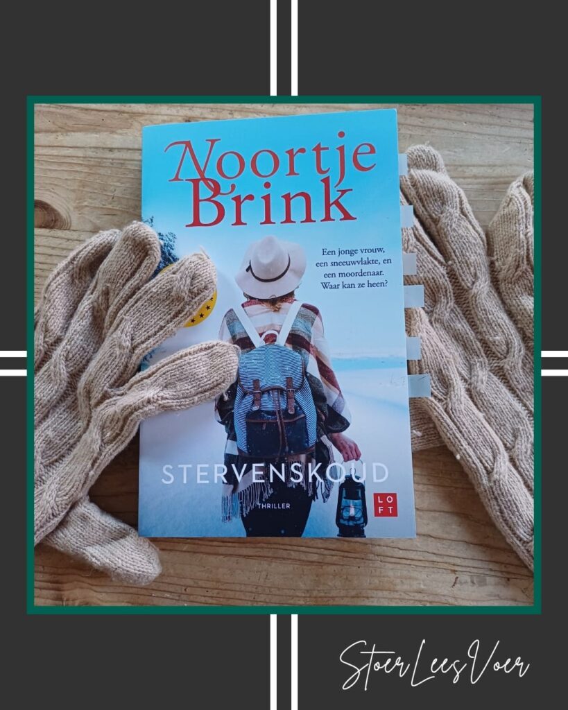 Boek 'Stervenskoud' van schrijfster Noortje Brink voorkant cover omslag kaft