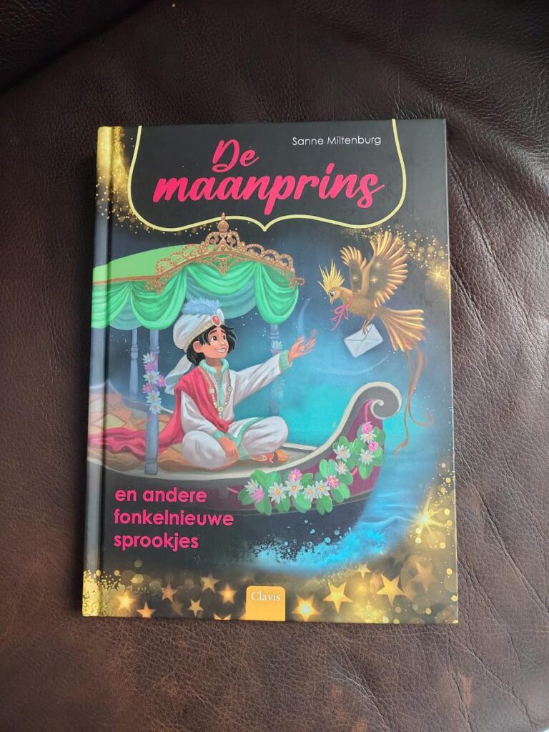 Kader De maanprins voorkant cover omslag kaft sprookjesboek