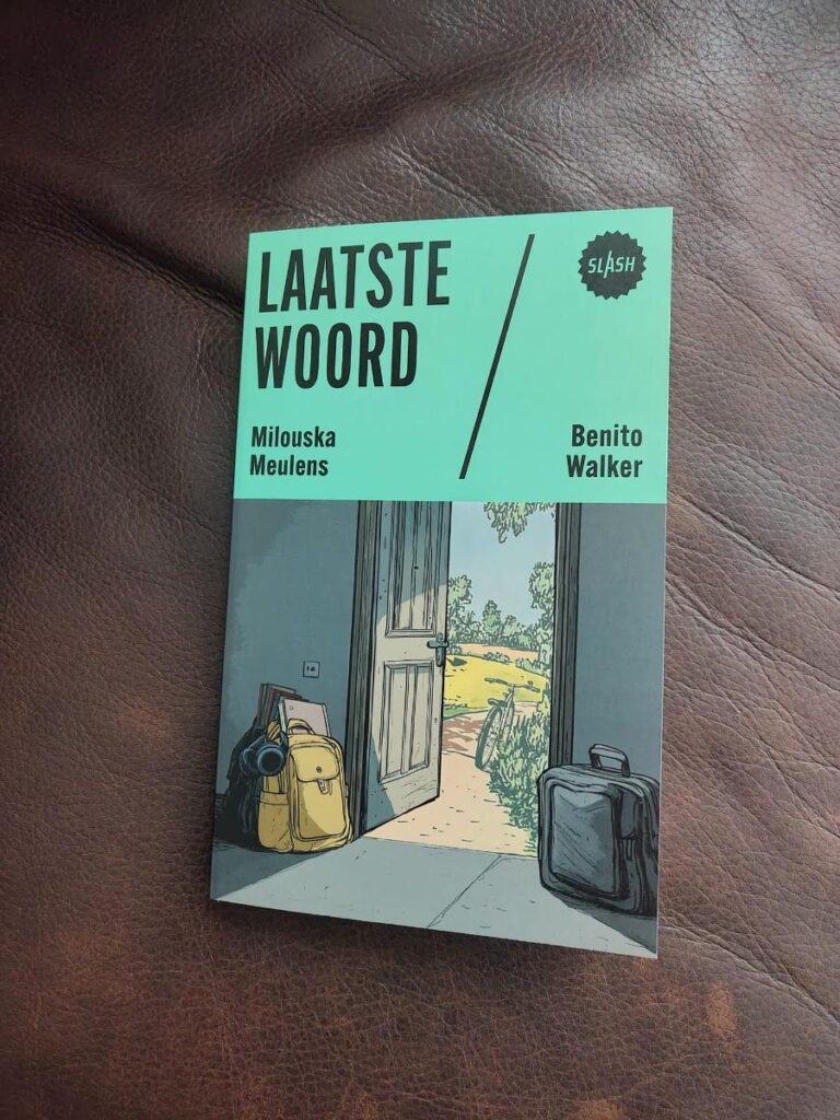 Kader Laatste woord slash voorkant cover omslag kaft