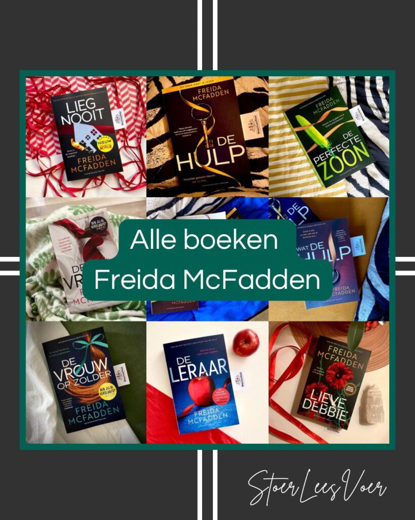 alle boeken freida McFadden overzicht