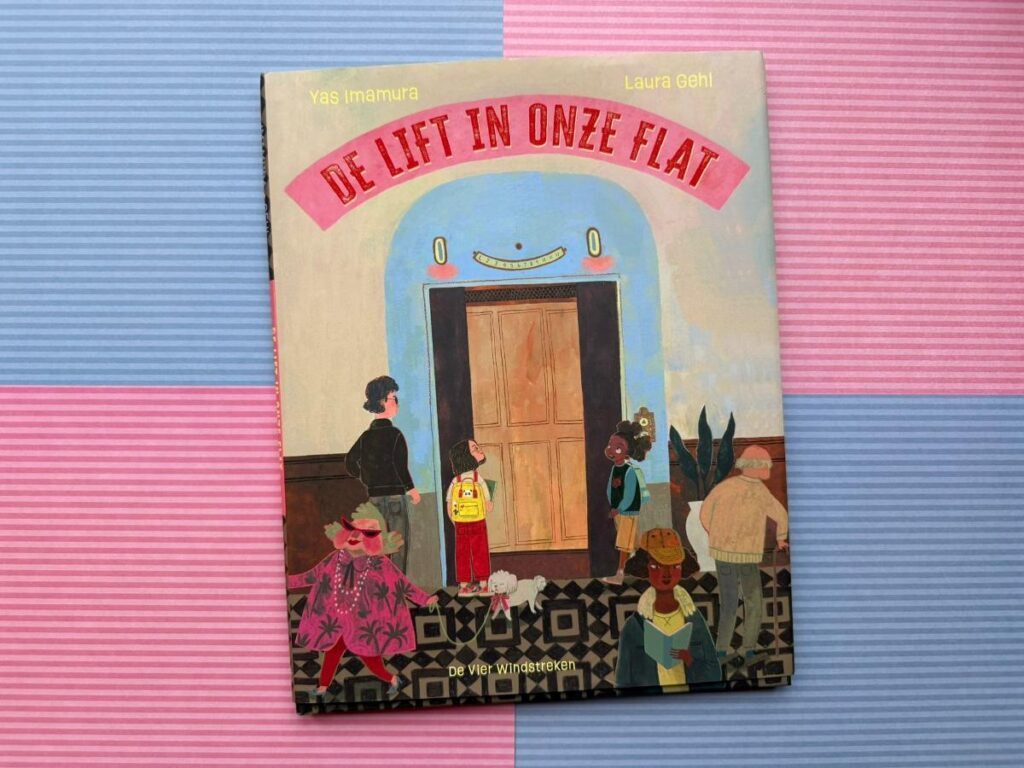 de lift in onze flat voorkant cover omslag kaft