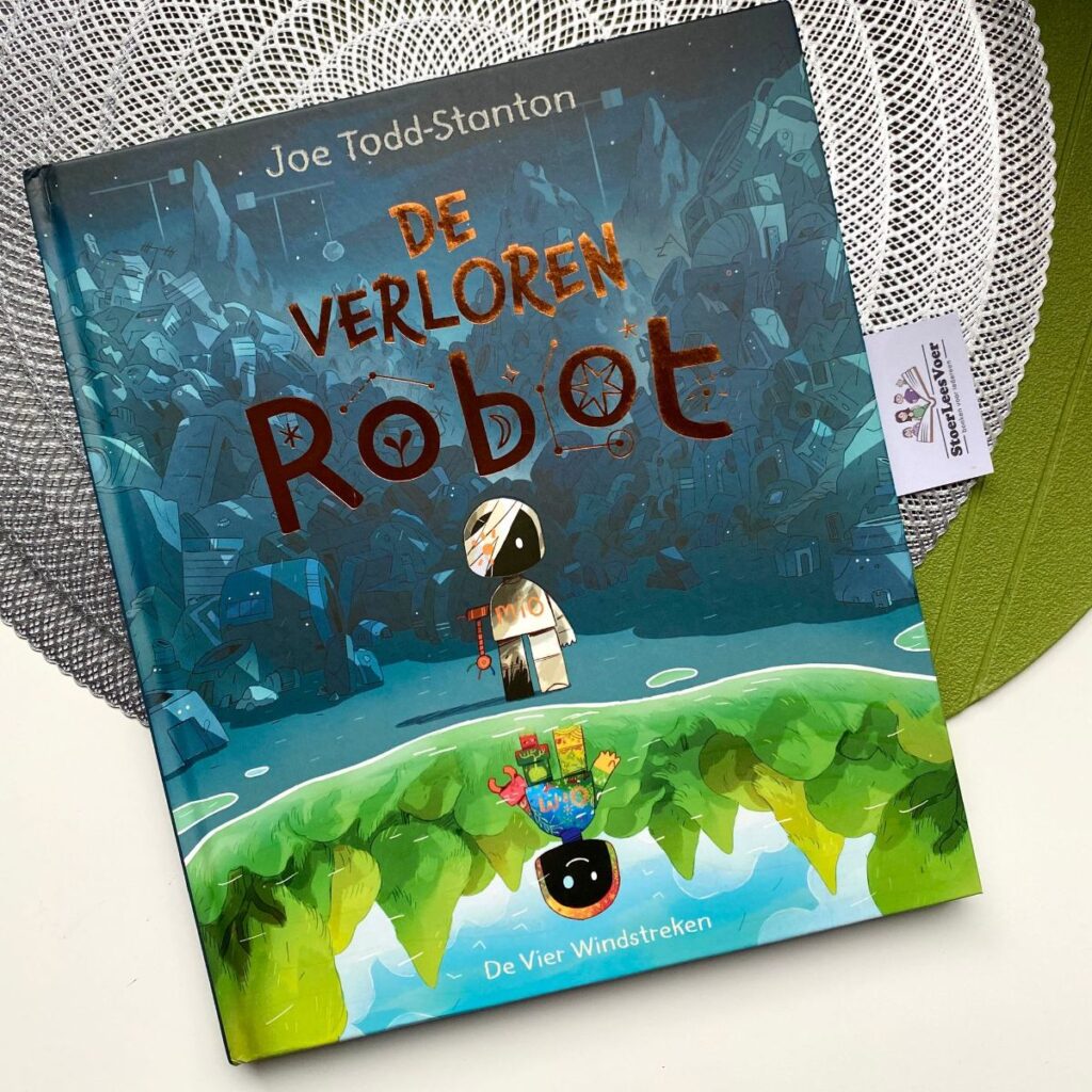 De verloren robot voorkant cover omslag kaft prentenboek Joe Todd-Stanton