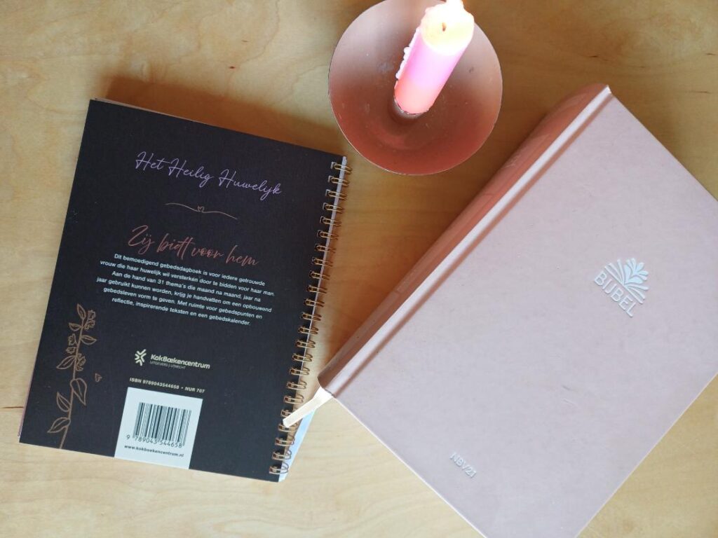 Gebedsdagboek - achterkant