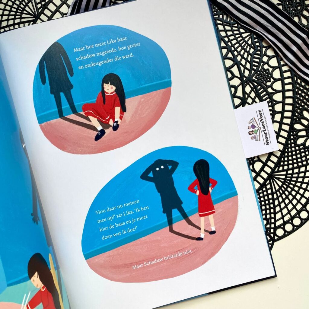 het schaduwcircus prent en tekst van lidia brankovic