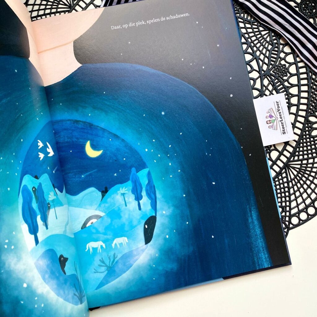 het schaduwcircus prent en tekst van lidia brankovic