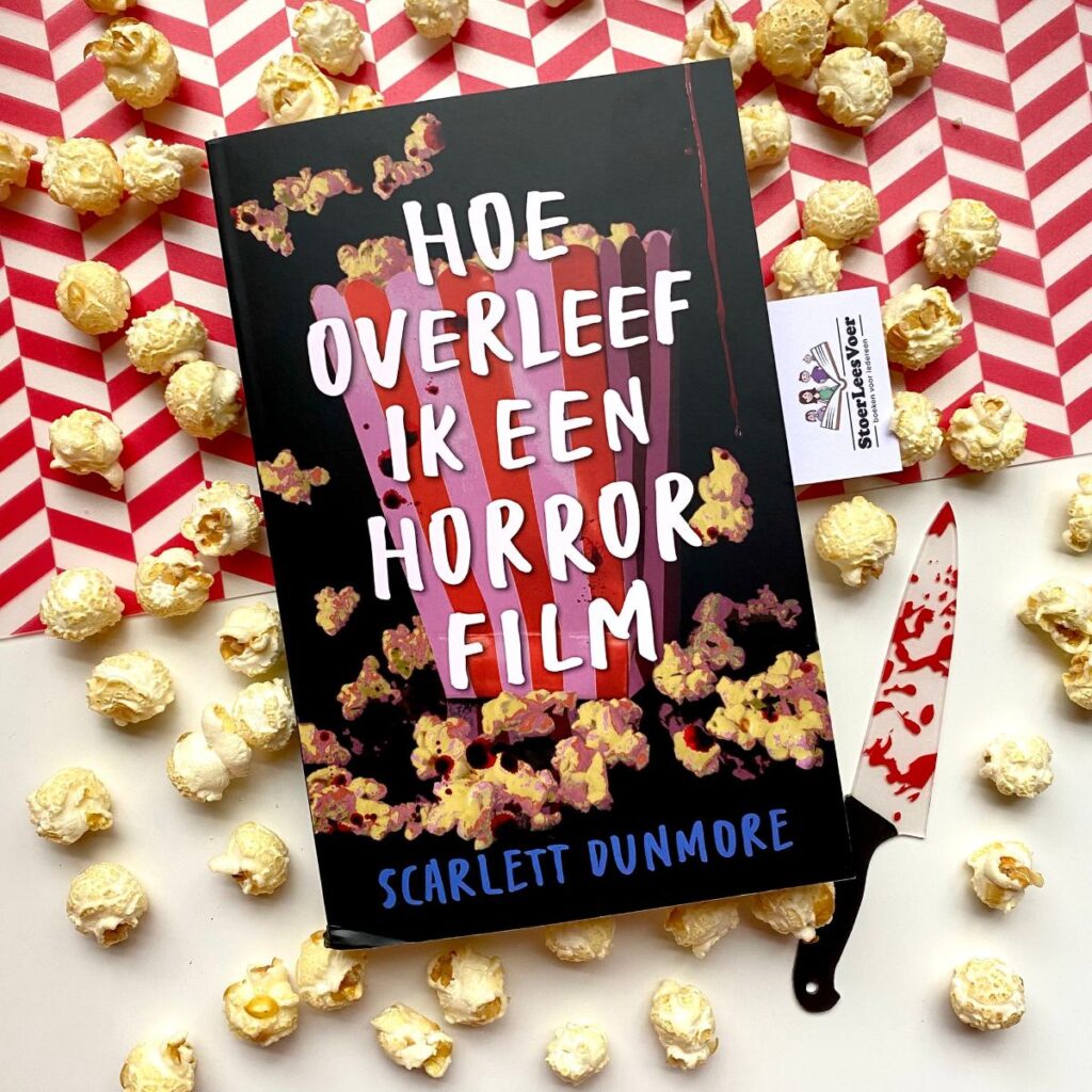 Hoe overleef ik een horrorfilm voorkant cover omslag kaft