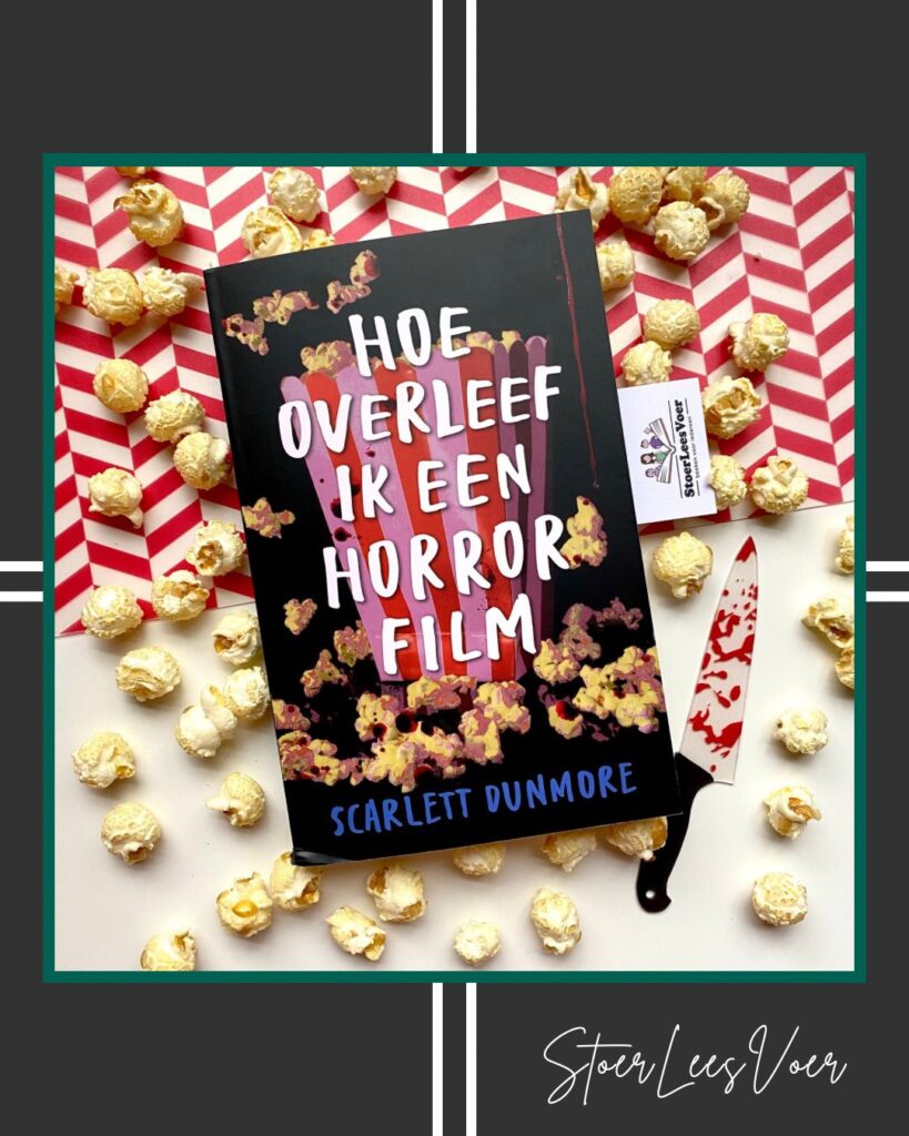 Hoe overleef ik een horrorfilm voorkant cover omslag kaft