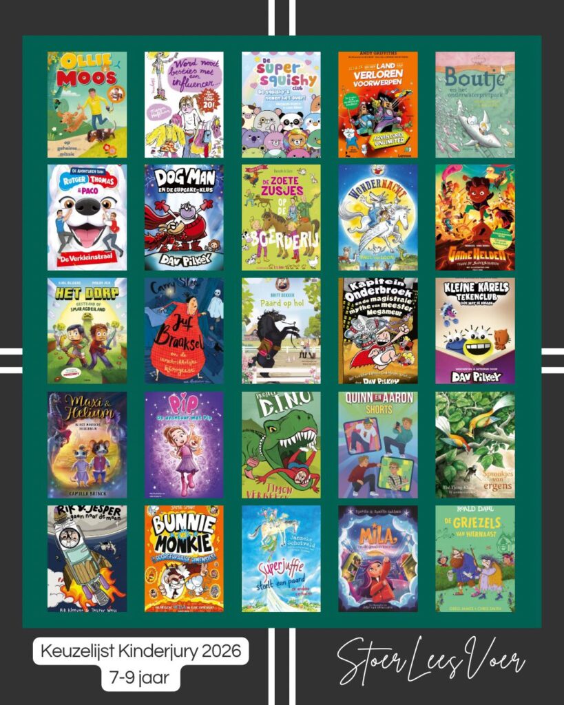 Keuzelijst kinderjury 2026 7 9 jaar