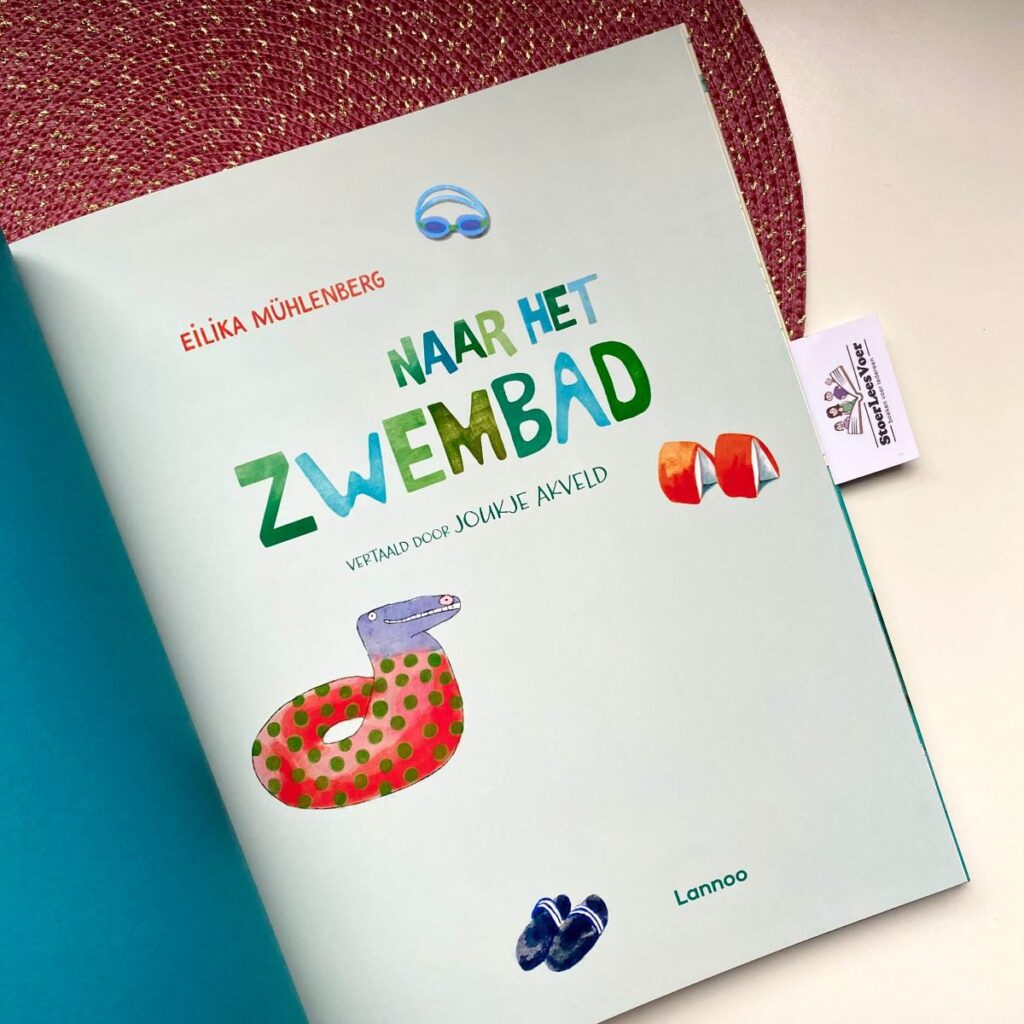 titelblad zwemmen prentenboek eilika mühlenberg
