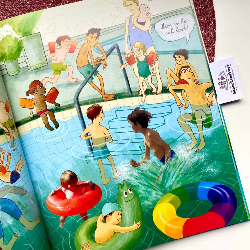 naar het zwembad eilika mühlenberg