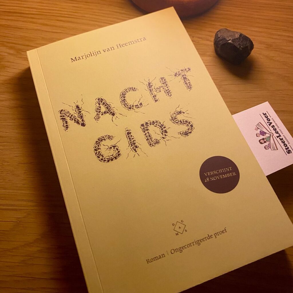 Nachtgids voorkant cover omslag kaft Marjolijn van Heemstra roman