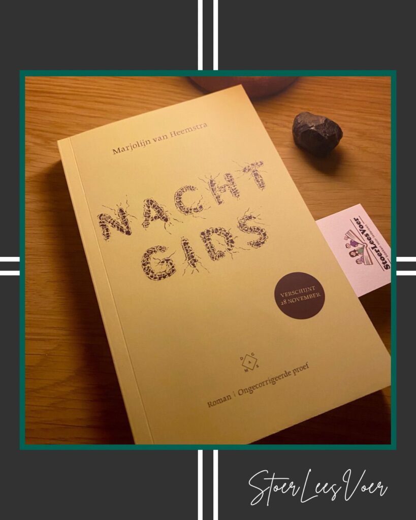 Nachtgids voorkant cover omslag kaft Marjolijn van Heemstra roman