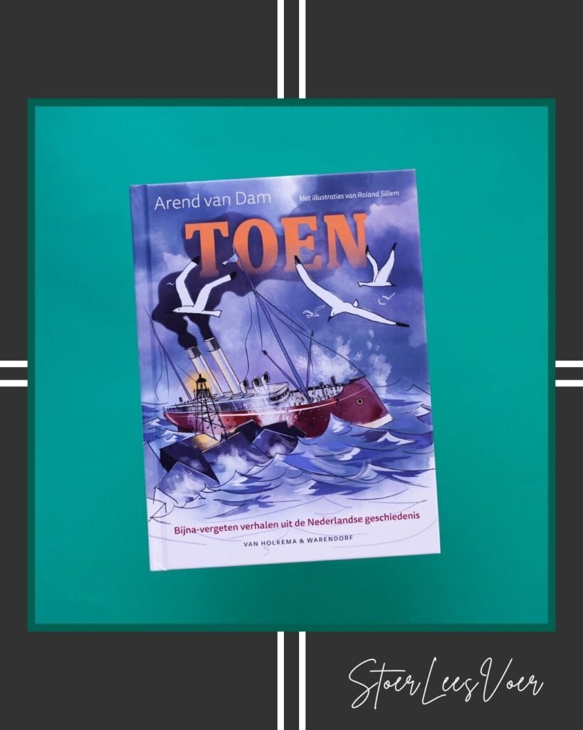 Toen met StoerLeesVoer kader door Arend van Dam