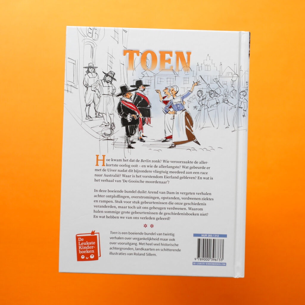 achterkant Toen door Arend van Dam