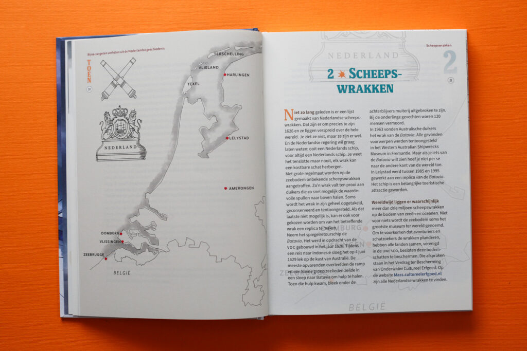 bladspiegel pagina 20-21 Scheepwrakken