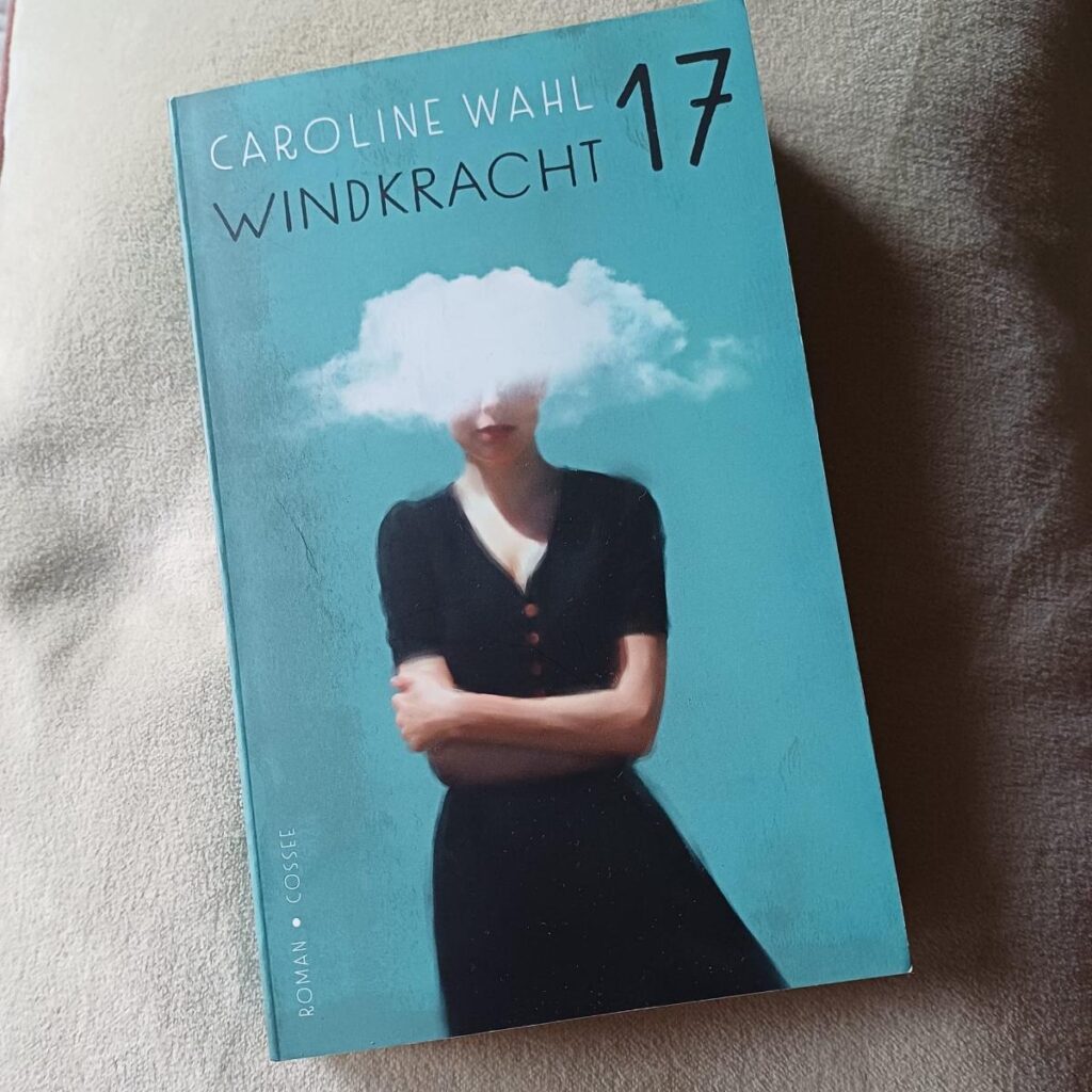 Roman 'Windkracht 17' van auteur Caroline Wahl voorkant cover omslag kaft