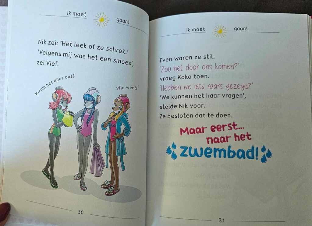 zwemles abc leesboek avi e4
