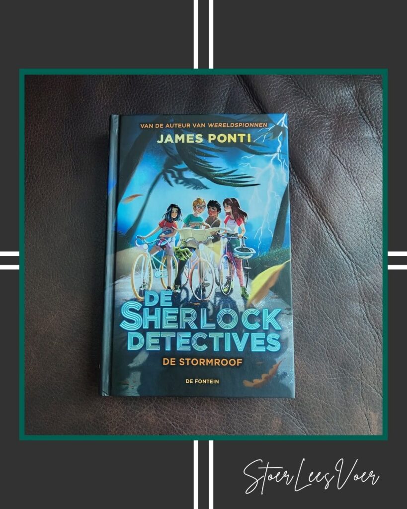 Kader De stormroof voorkant cover omslag kaft de sherlock detectives