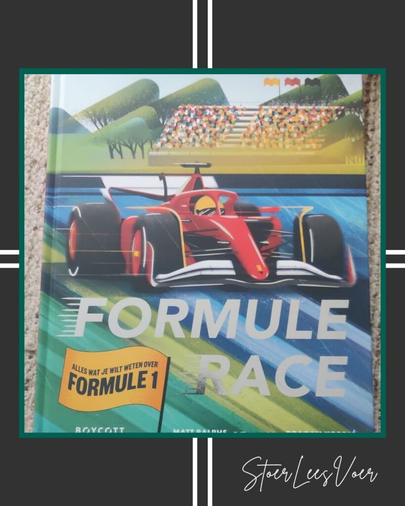 Kader formule race voorkant cover omslag kaft