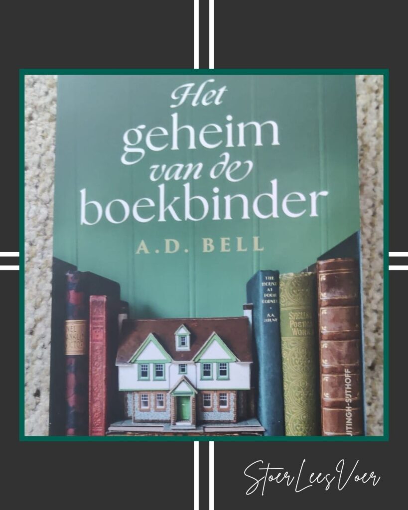 Kader het geheim van de boekbinder voorkant cover omslag kaft