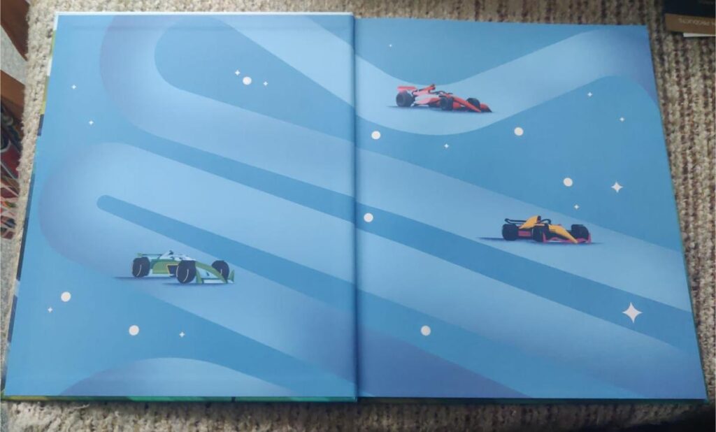 schutblad Formule race