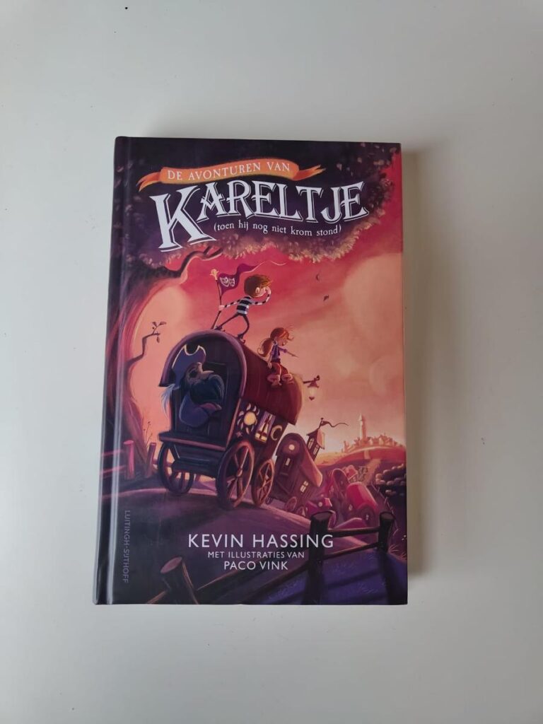 Kader de avonturen van Kareltje kevin hassing voorkant cover omslag kaft