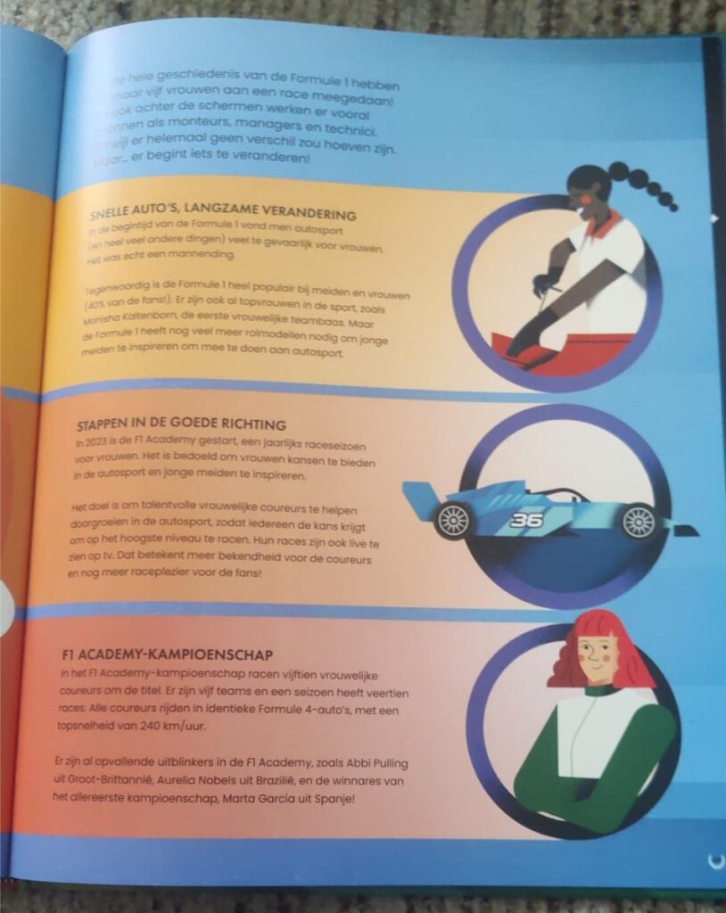 vrouwen in formule race